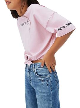 Camiseta Pepe Jeans Elisabeth Malva Para Niña