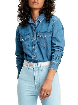 Camisa Levis Going Stady Denim para Mujer