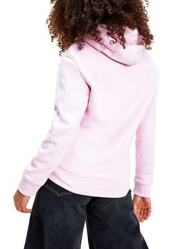 Sudadera Tommy Jeans Outline Rosa para Mujer