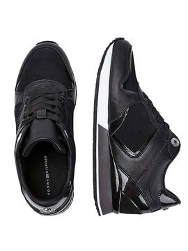 Zapatillas Tommy Hilfiger Dressy Negro para Mujer