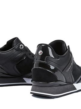 Zapatillas Tommy Hilfiger Dressy Negro para Mujer