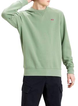 Sudadera Levis New Original Verde para Hombre