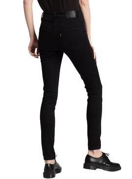 Pantalon Vaquero Levis 721 Negro para Mujer