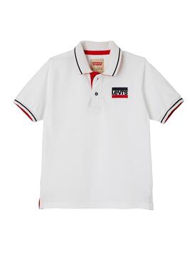 Polo Levis Kids Naddal Blanco