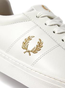 Zapatillas Fred Perry Spencer Blanco para Hombre