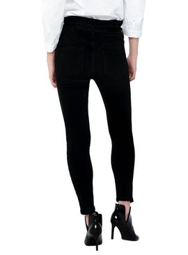 Pantalon Vaquero Only Hush Negro para Mujer