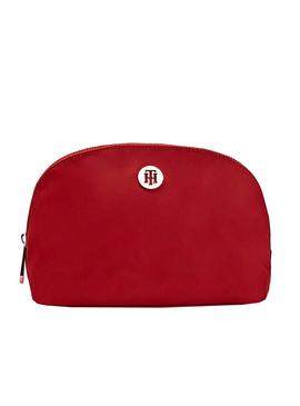 Neceser Tommy Hilfiger Signature Rojo para Mujer
