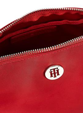 Neceser Tommy Hilfiger Signature Rojo para Mujer