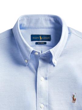 Camisa Polo Ralph Lauren Oxford Azul para Hombre