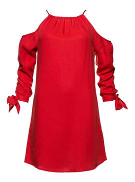 Vestido Superdry Eden Rojo Para Mujer