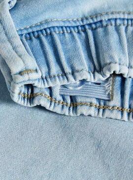 Bermuda Name It Ryan Light Denim Niño