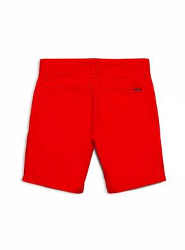 Bermuda Hackett Chino Rojo Niño