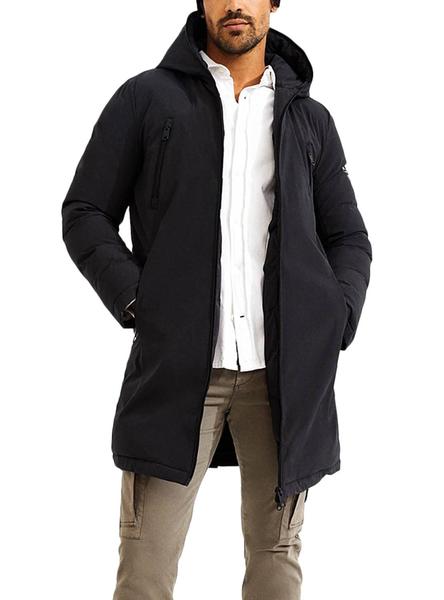 Abrigo Ecoalf Livorno Negro para Hombre