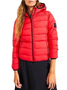 Cazadora Ecoalf Aspen Rojo para Mujer
