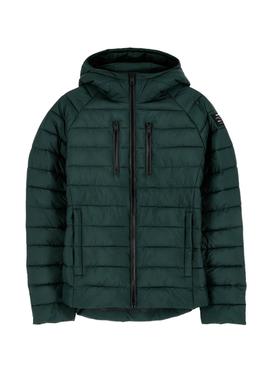 Cazadora Ecoalf Stadium Verde para Hombre