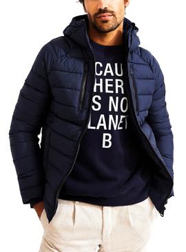 Cazadora Ecoalf Stadium Azul Marino para Hombre