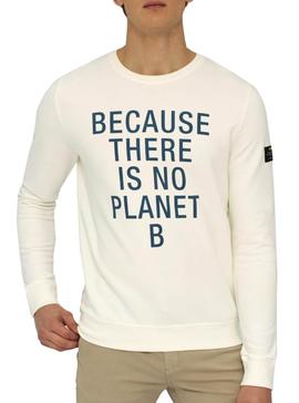Sudadera Ecoalf San Diego Blanco para Hombre