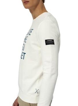 Sudadera Ecoalf San Diego Blanco para Hombre