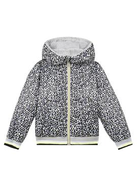 Cazadora 3 Pommes Animal Gris para Niña