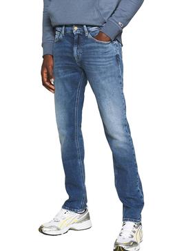 Pantalon Vaquero Tommy Jeans Scanton Azul Hombre