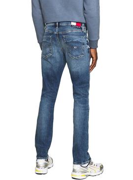 Pantalon Vaquero Tommy Jeans Scanton Azul Hombre