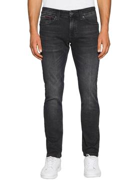 Pantalon Vaquero Tommy Jeans Scanton Negro Hombre