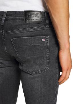 Pantalon Vaquero Tommy Jeans Scanton Negro Hombre