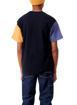 Camiseta Carhartt Tricolor Azul Marino para Hombre