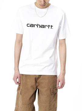 Camiseta Carhartt Basic Blanco para Hombre