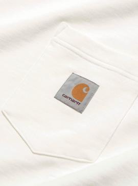 Sudadera Carhartt Pocket Blanco para Hombre
