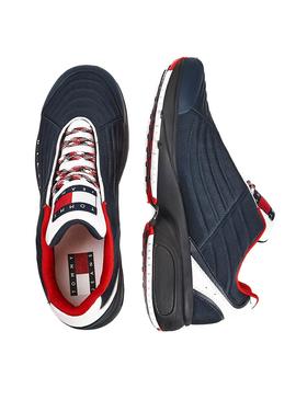 Zapatillas Tommy Jeans Heritage Mix Navy Hombre