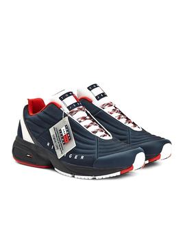 Zapatillas Tommy Jeans Heritage Mix Navy Hombre