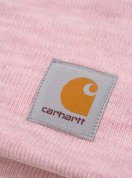 Gorro Carhartt Watch Rosa Jaspeado Hombre y Mujer