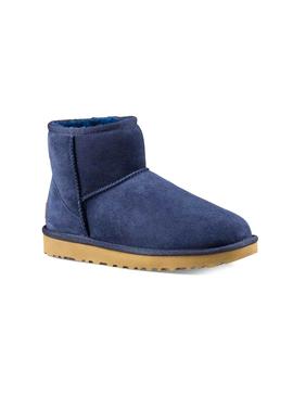 Botas UGG Classic Mini Azul para Mujer