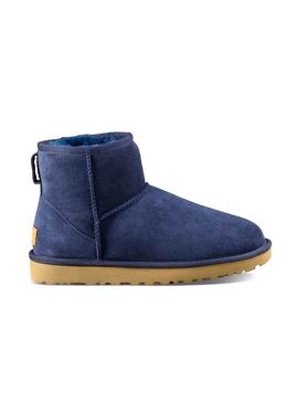 Botas UGG Classic Mini Azul para Mujer