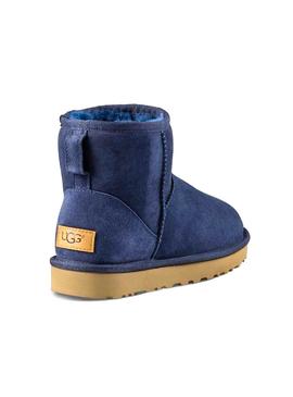 Botas UGG Classic Mini Azul para Mujer