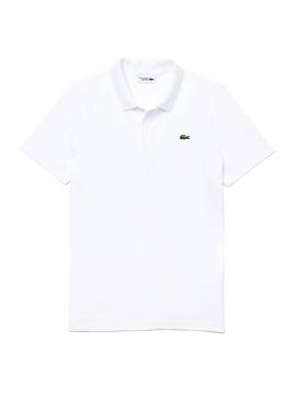 Polo Lacoste Otomano Blanco para Hombre