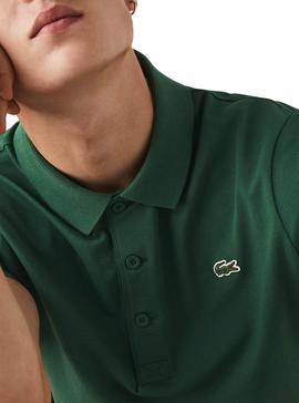 Polo Lacoste Otomano Verde para Hombre