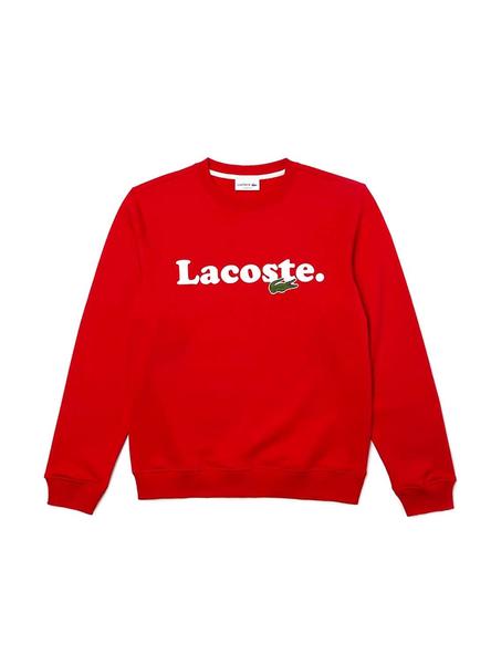 Sudadera Roja Con Capucha Sudadera Lacoste Made In France De
