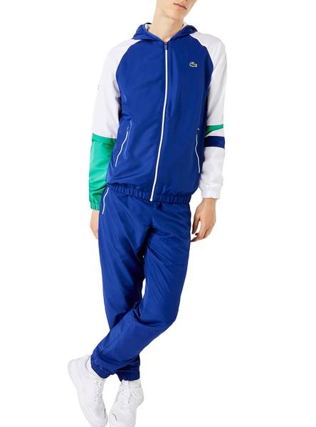 Chandal Lacoste Cosmique Azul para Hombre