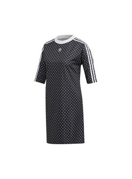 Vestido Adidas Topos Negro Mujer