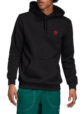 Sudadera Adidas Trefoil Hoody Negro para Hombre