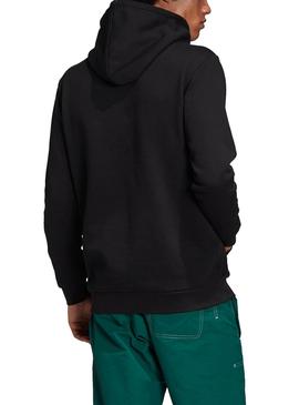 Sudadera Adidas Trefoil Hoody Negro para Hombre