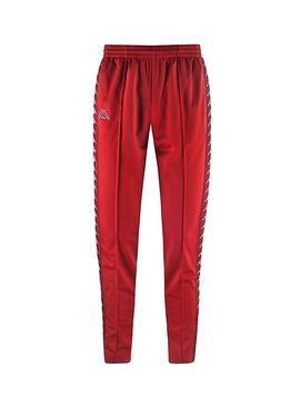 Pantalón Kappa Astoria Rojo Hombre y Mujer