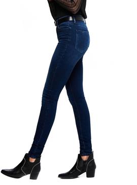 Pantalon Vaquero Only Lida Dark para Mujer