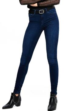 Pantalon Vaquero Only Lida Dark para Mujer