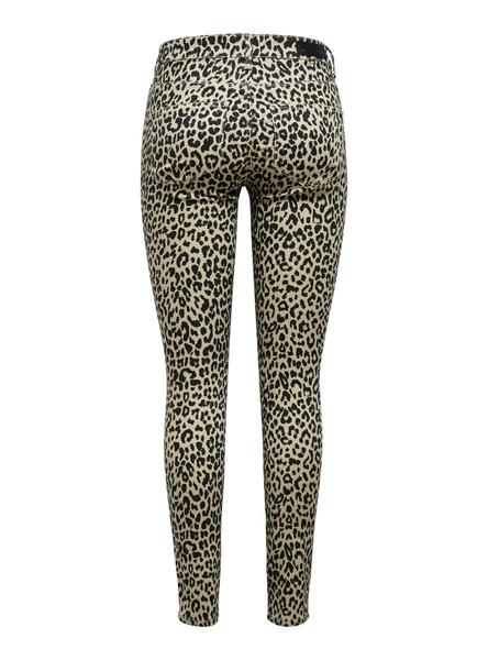 Pantalon Only Animal Print para Mujer