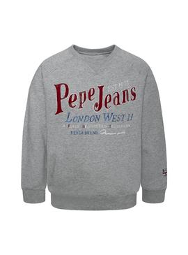 Sudadera Pepe Jeans Arthur Gris para Niño