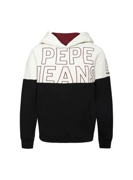 Sudadera Pepe Jeans Bastian Negro para Niño