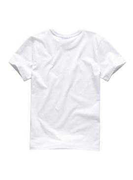 Camiseta G Star Patch Blanco para Niño
